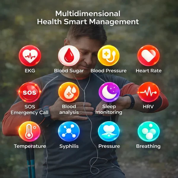 Zerenzi™ - With Fall Detection and Blood Glucose measurement
